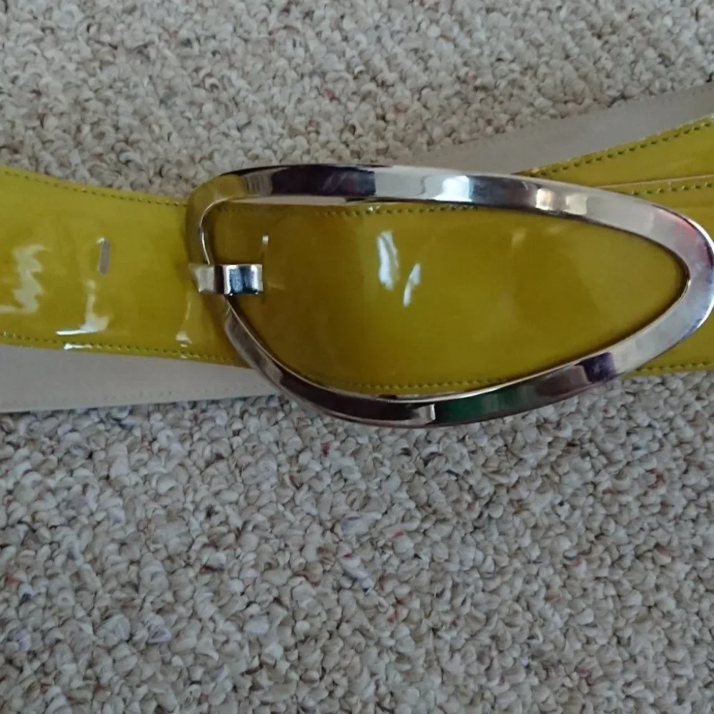 giuseppe zanotti yellow belt